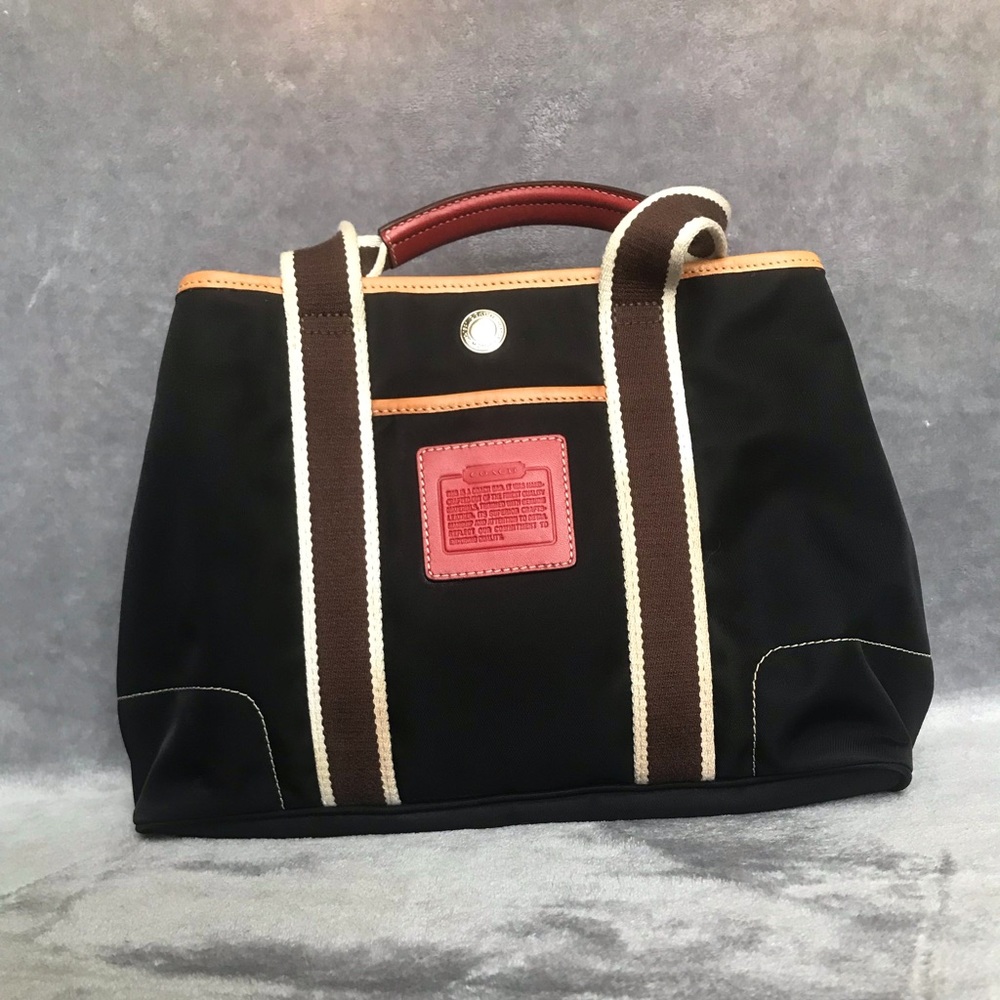 Coach Hampton Mini Tote Bag w/ CoA